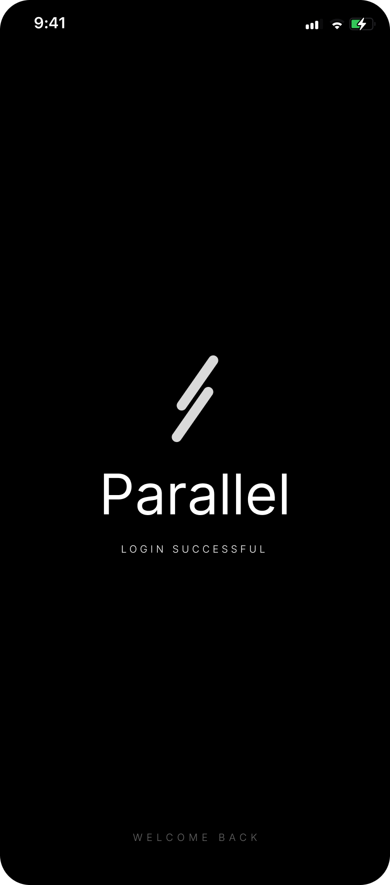 Parallel - Login Successful